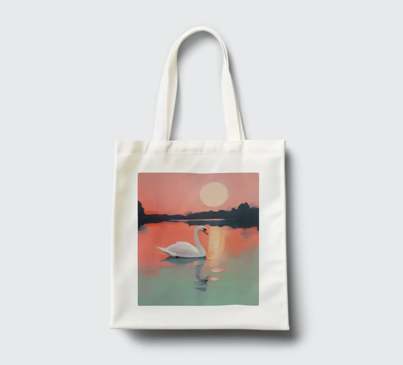 Sunset Harmony borsa in juta da treechild