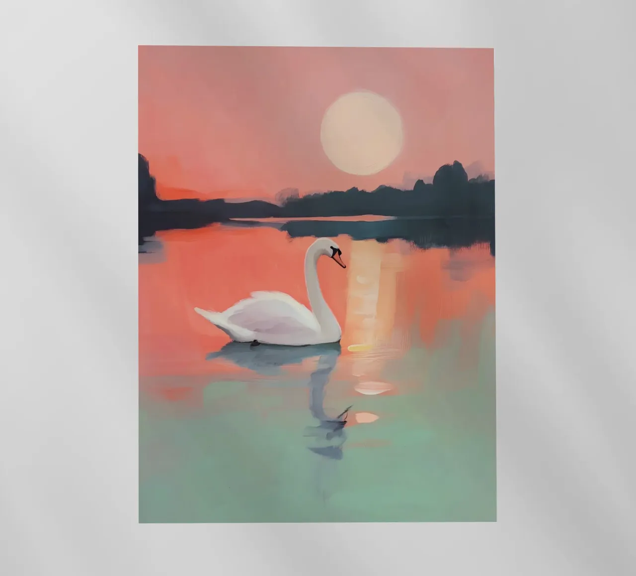 Sunset Harmony backlit folie van treechild