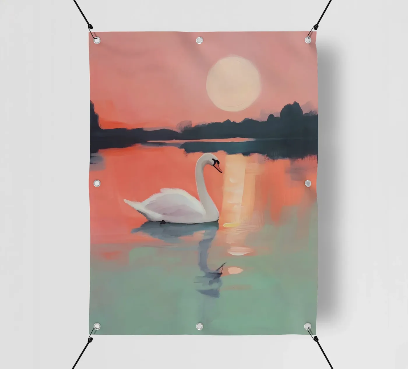 Sunset Harmony PVC Plane von treechild