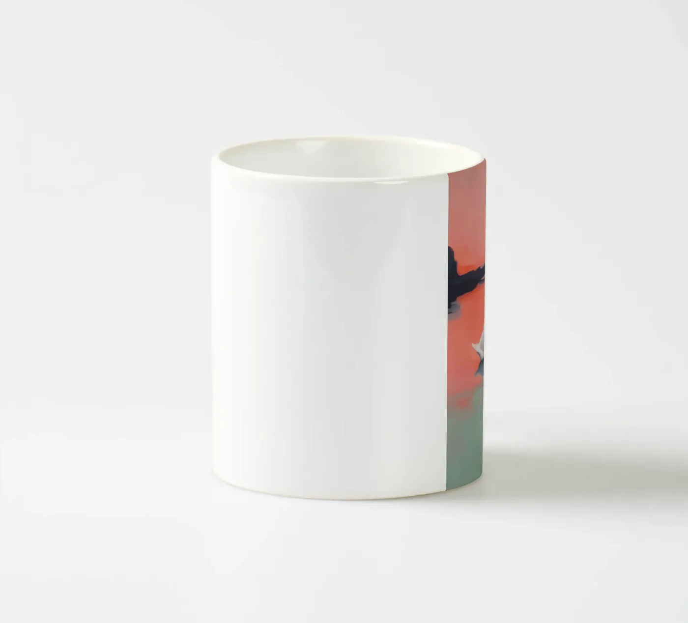 Sunset Harmony ceramic mug by treechild