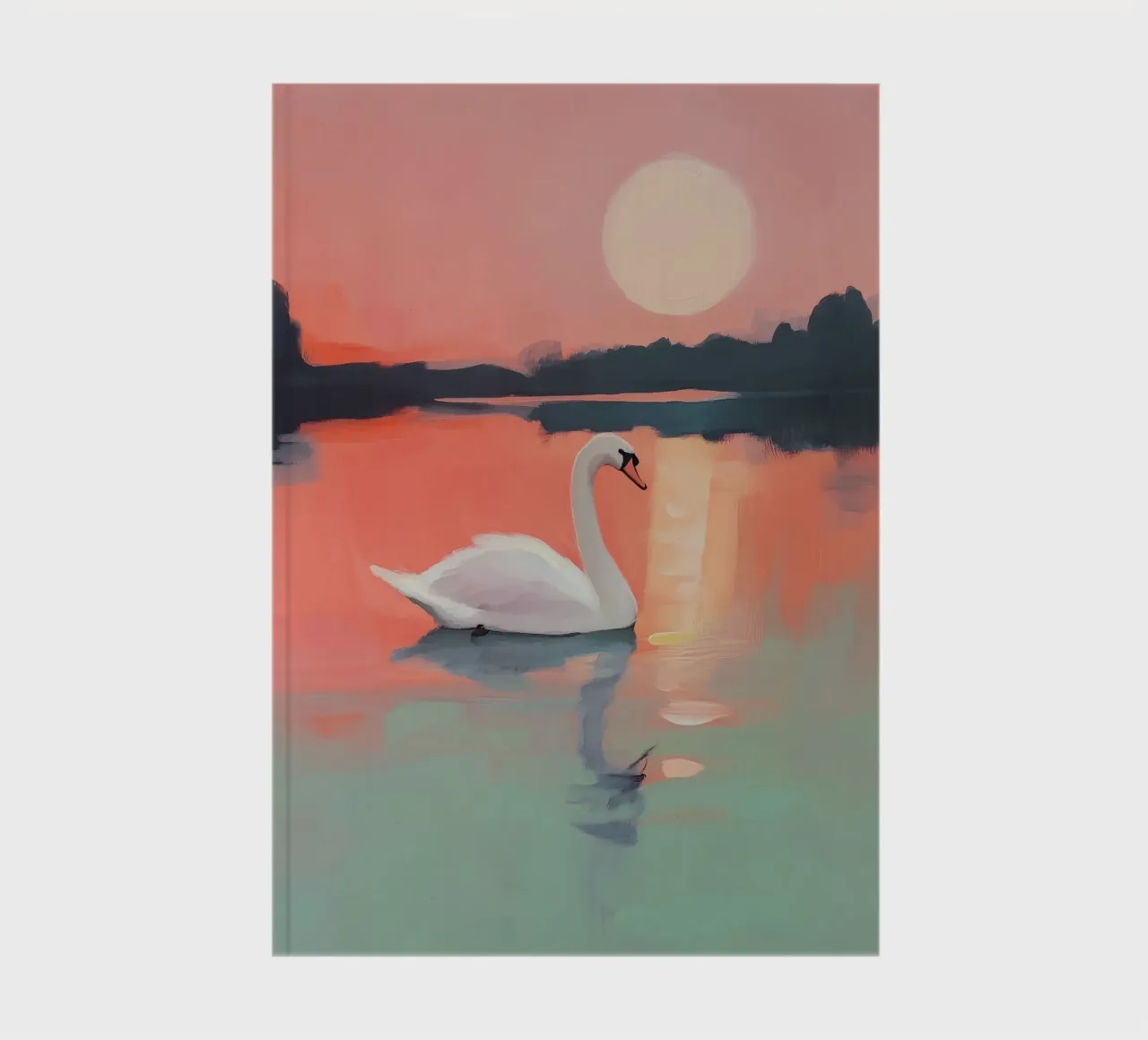 Sunset Harmony notebook by treechild