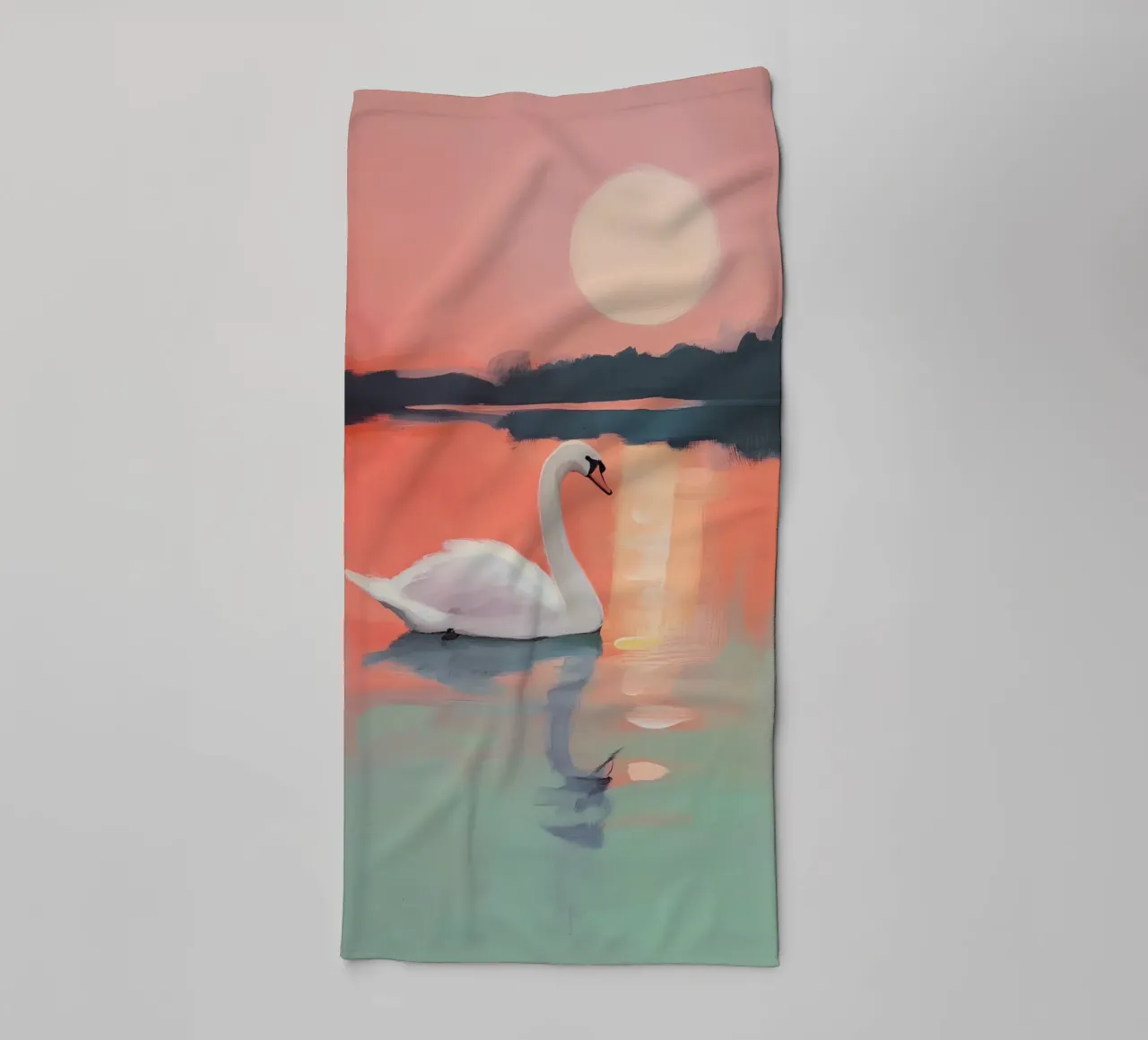 Sunset Harmony asciugamano da bagno da treechild
