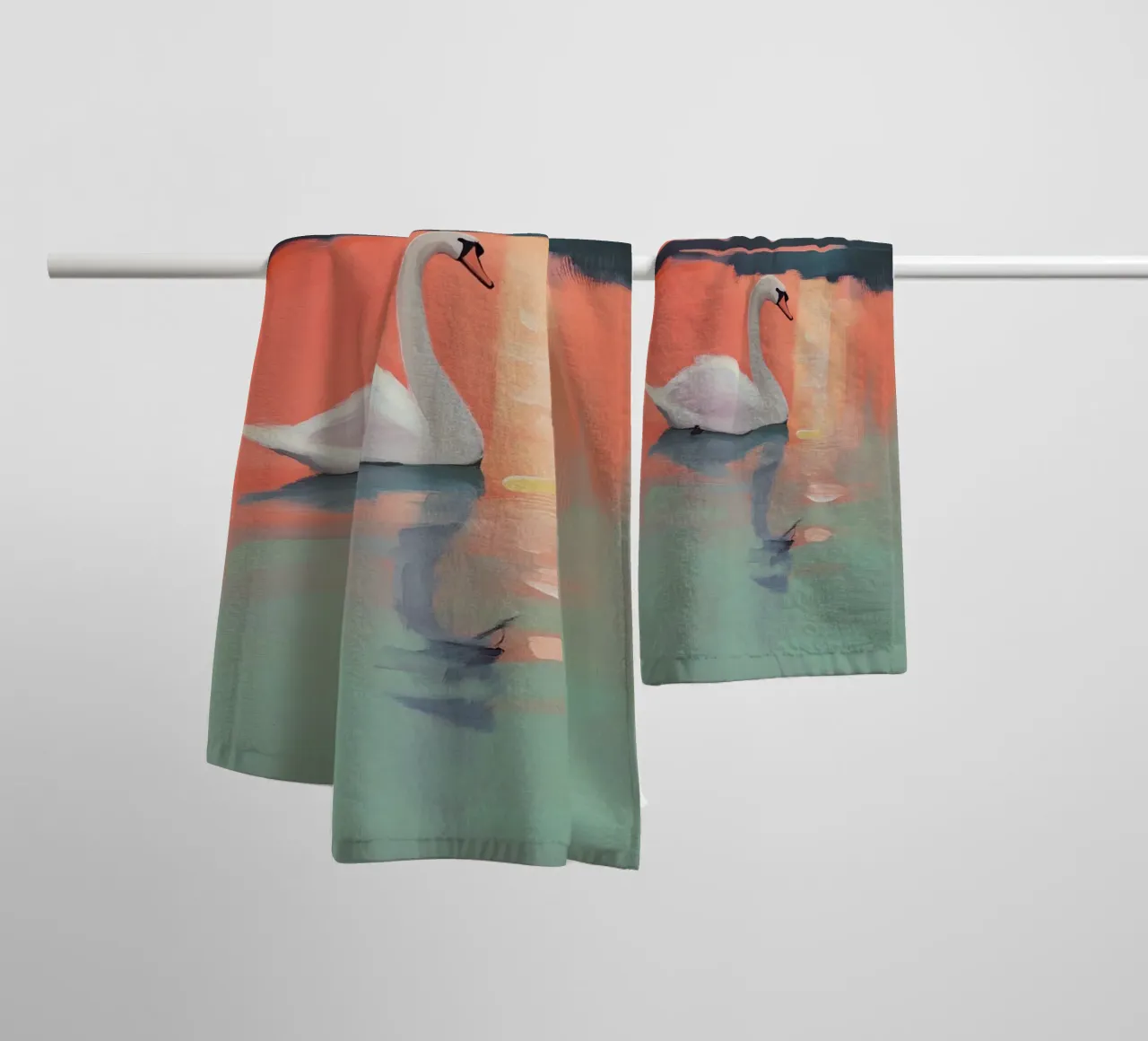 Sunset Harmony asciugamano da bagno da treechild
