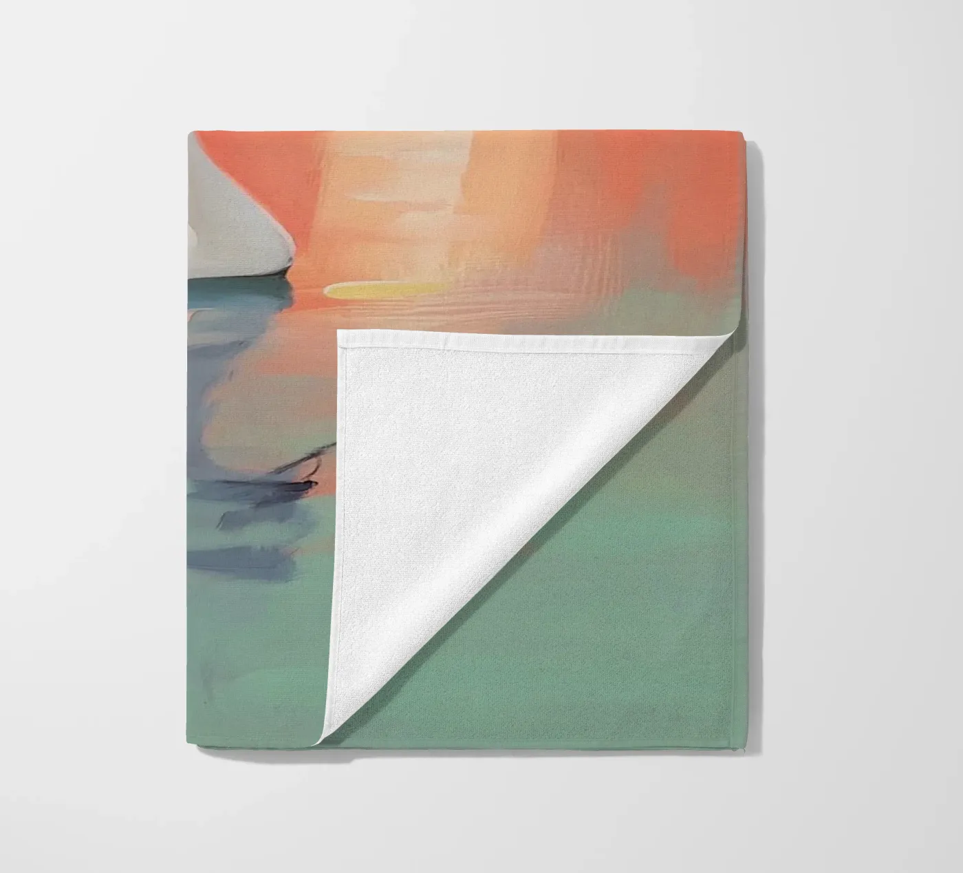 Sunset Harmony beach towel by treechild