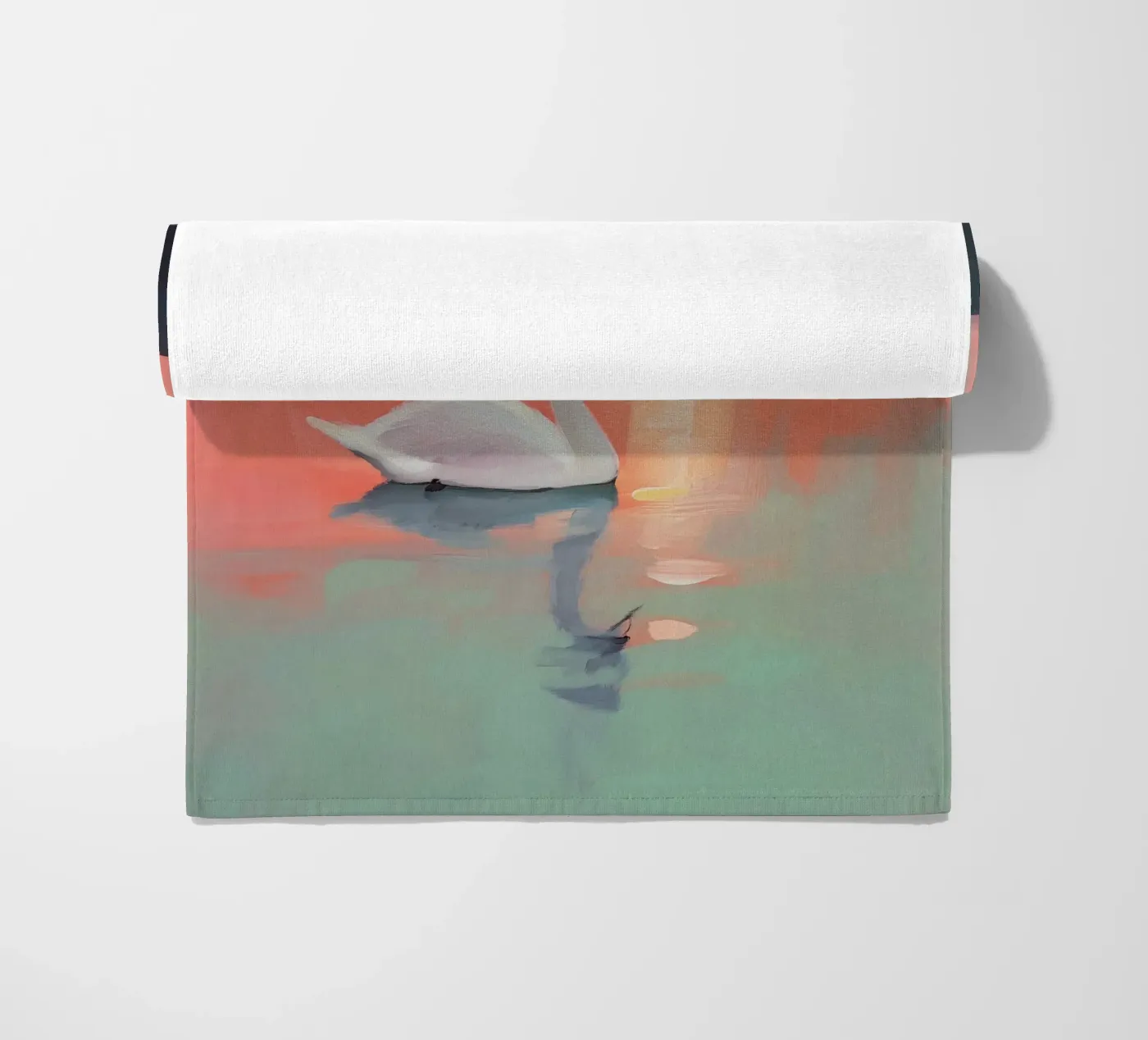 Sunset Harmony beach towel by treechild