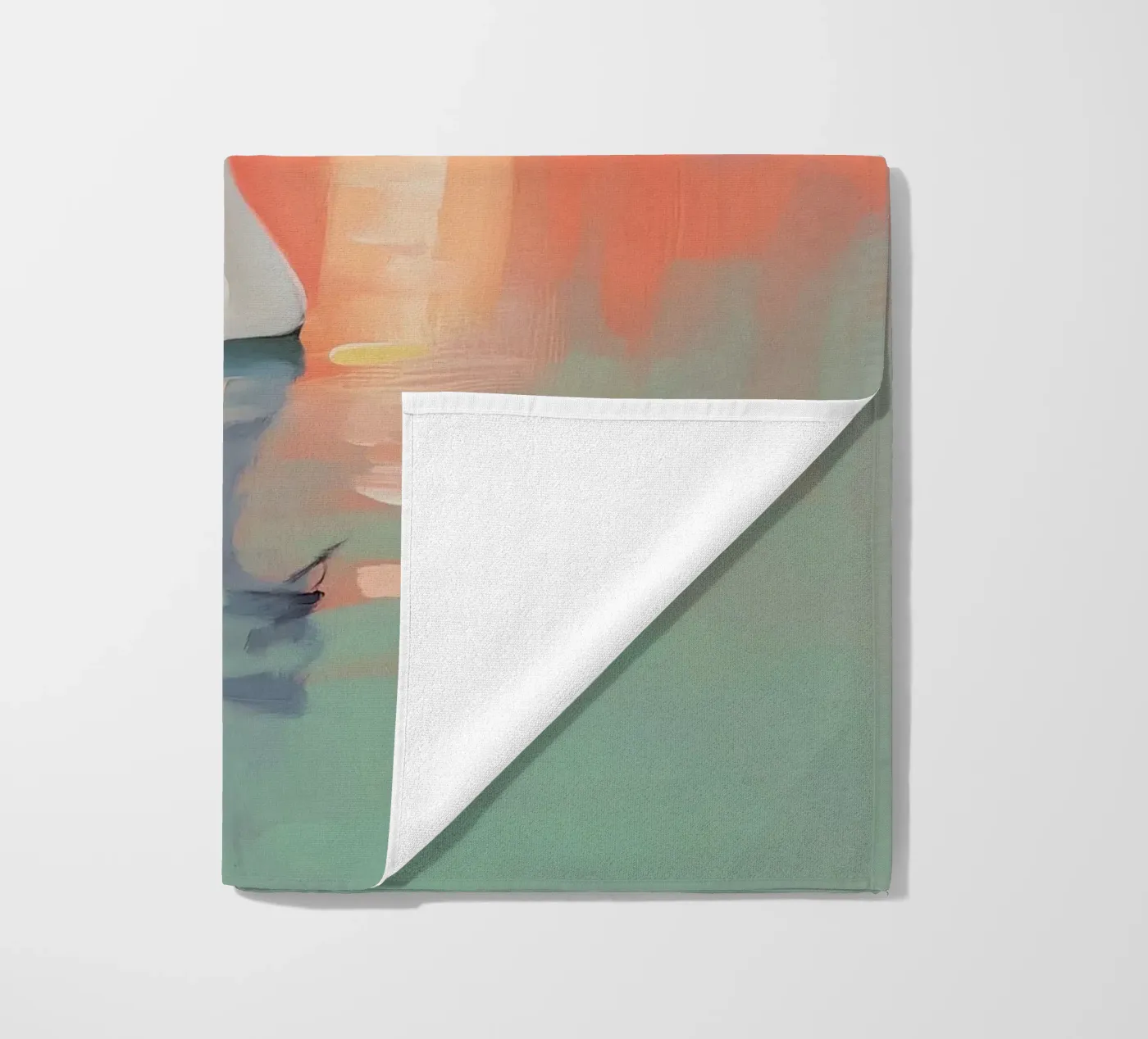 Sunset Harmony beach towel by treechild