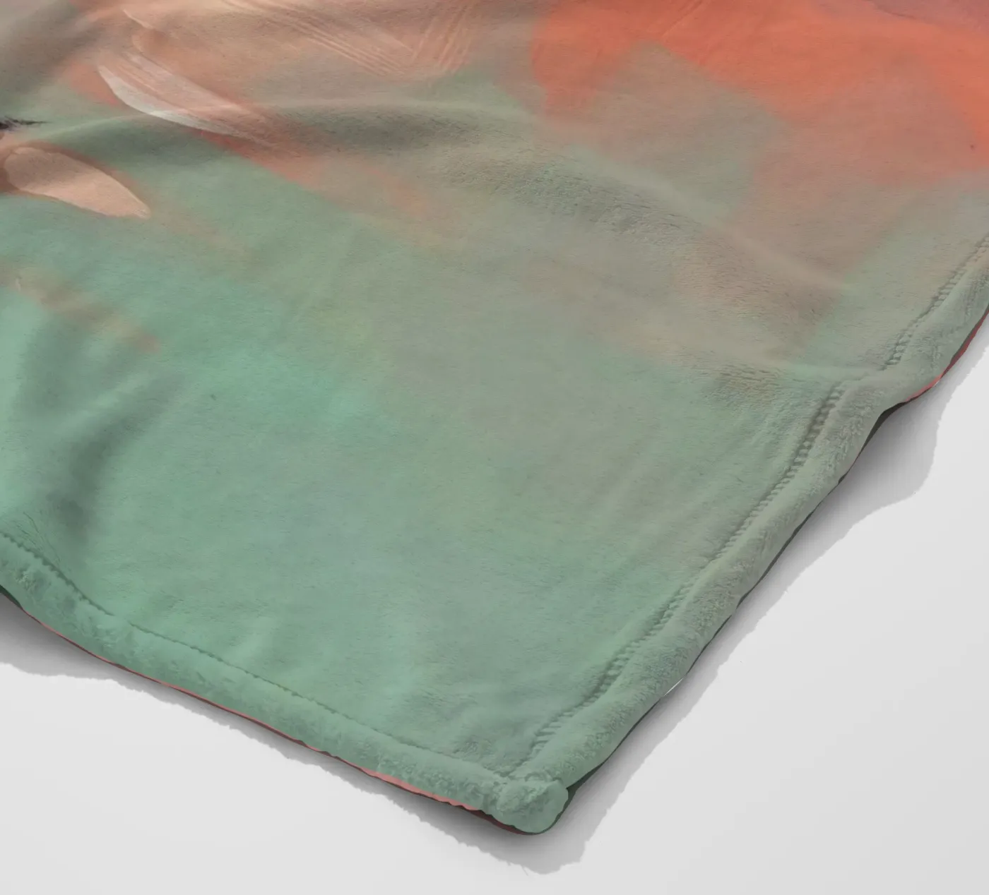 Sunset Harmony Fleecedecke von treechild