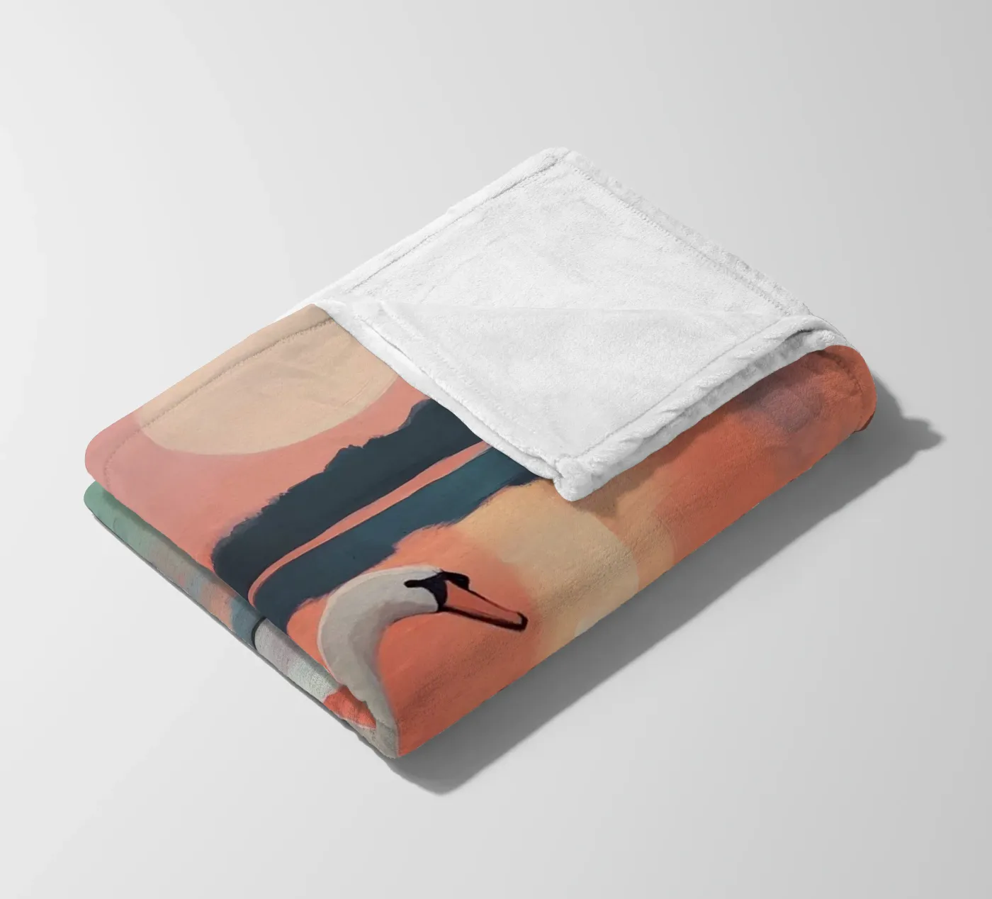 Sunset Harmony Fleecedecke von treechild