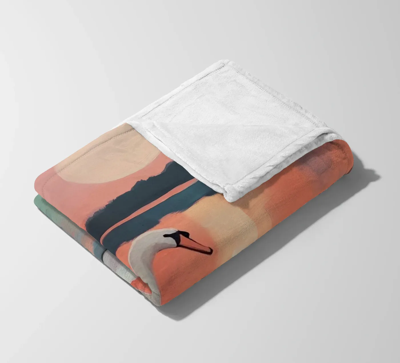 Sunset Harmony coperta in pile da treechild