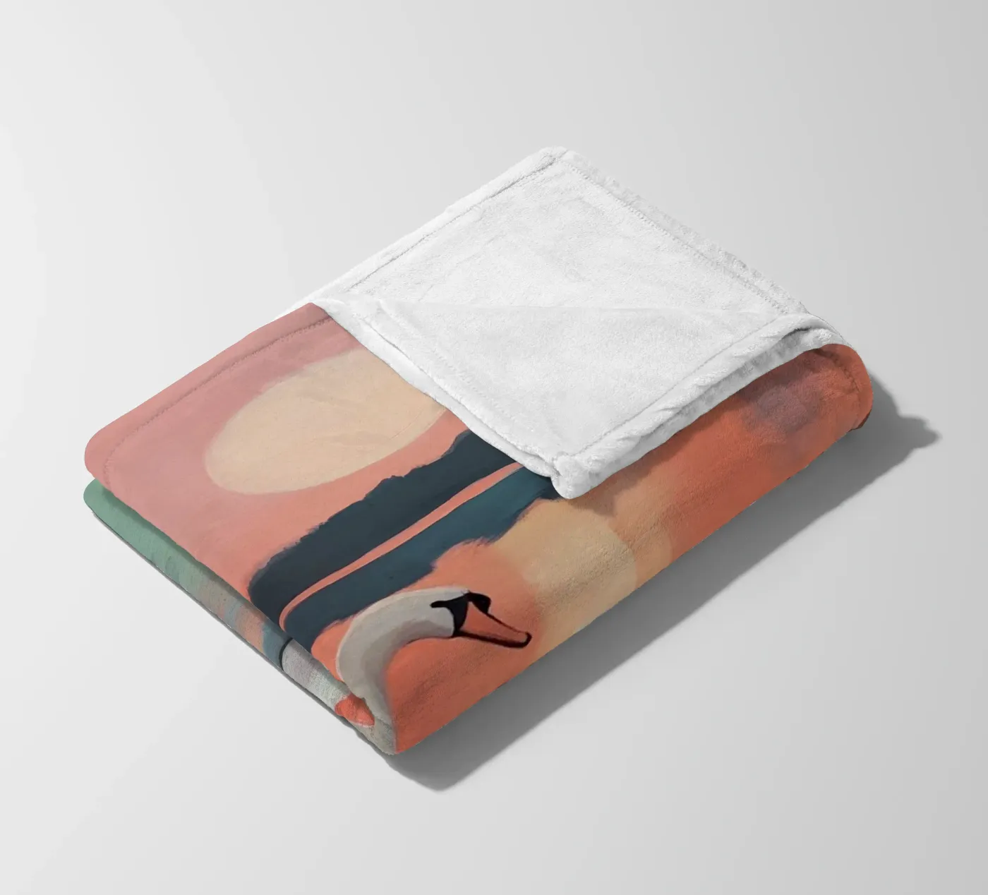 Sunset Harmony Fleecedecke von treechild