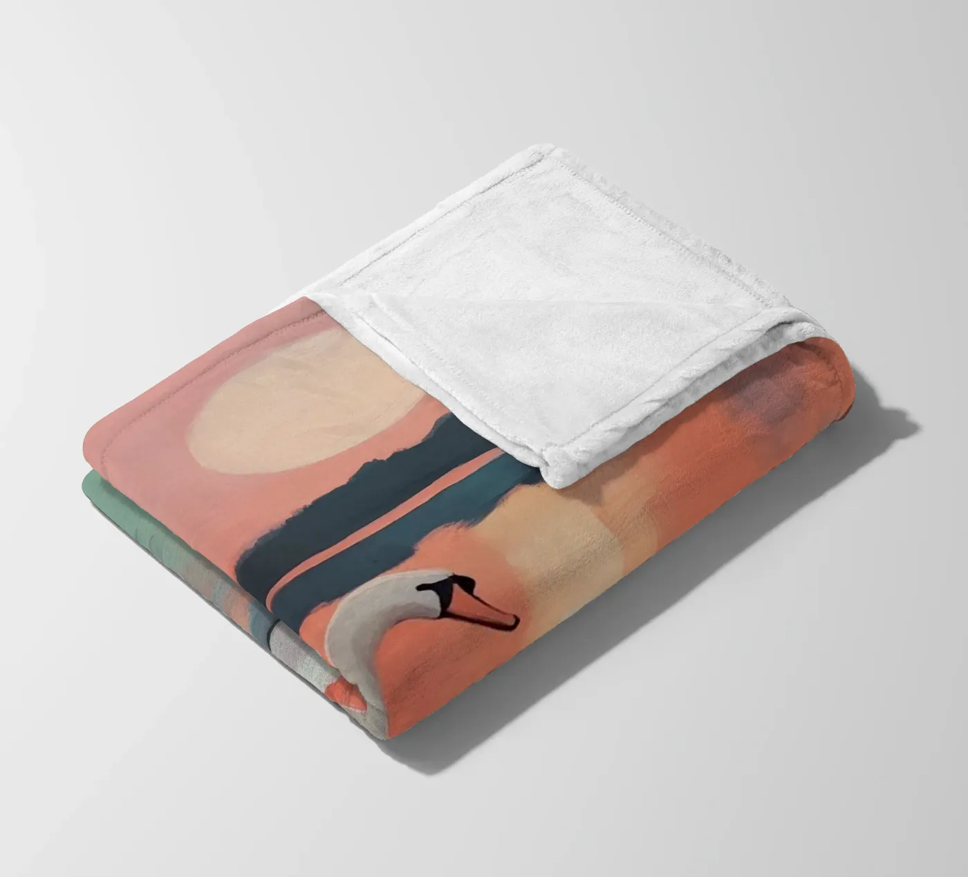 Sunset Harmony Fleecedecke von treechild