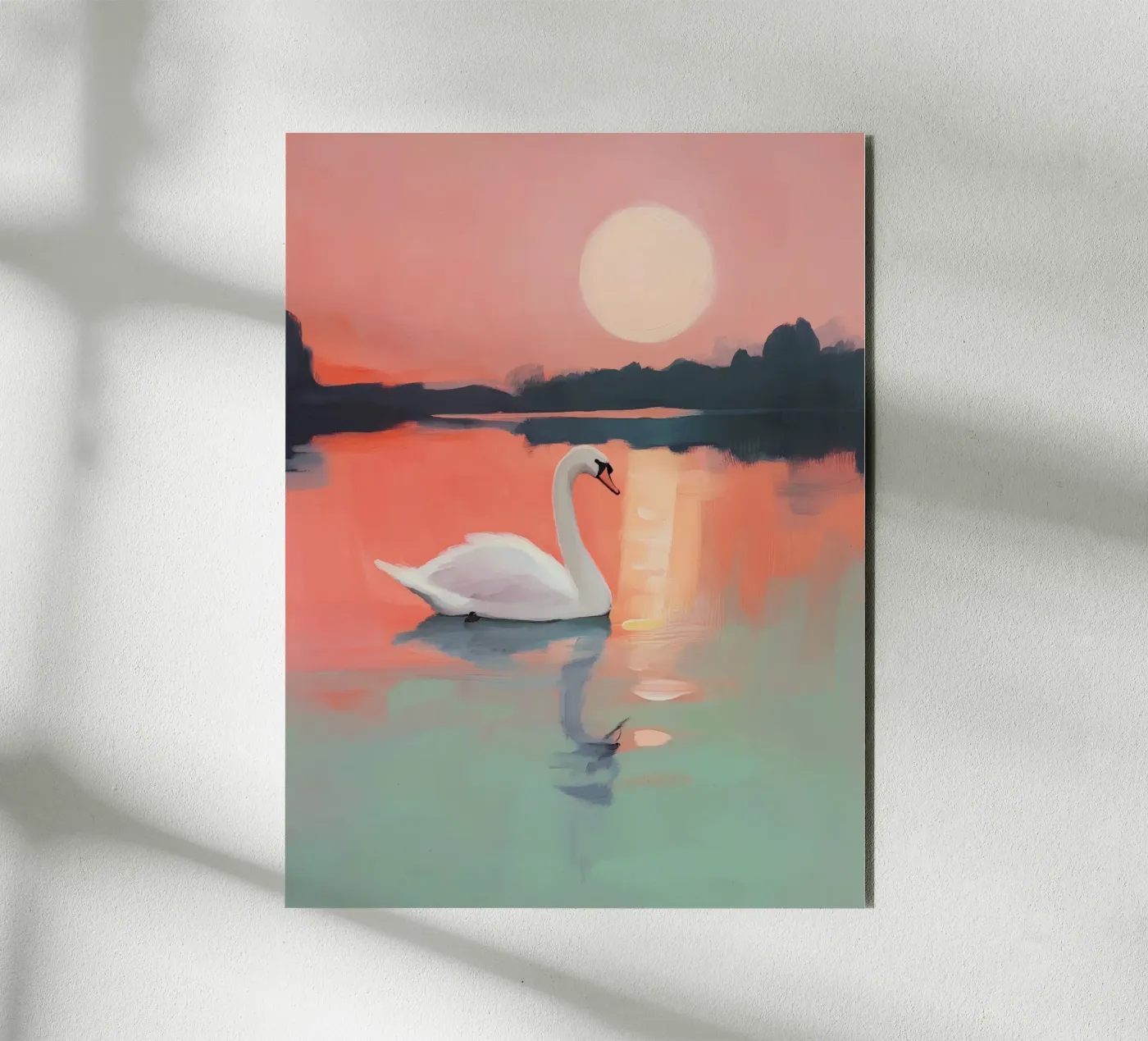 Sunset Harmony pannello forex da treechild