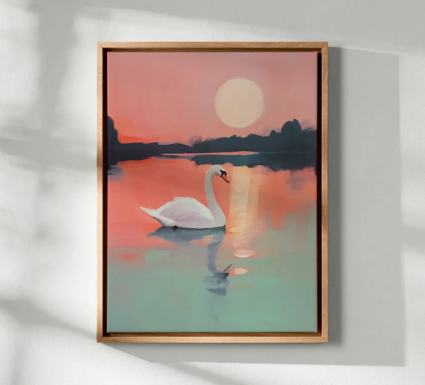 Sunset Harmony Leinwand von treechild