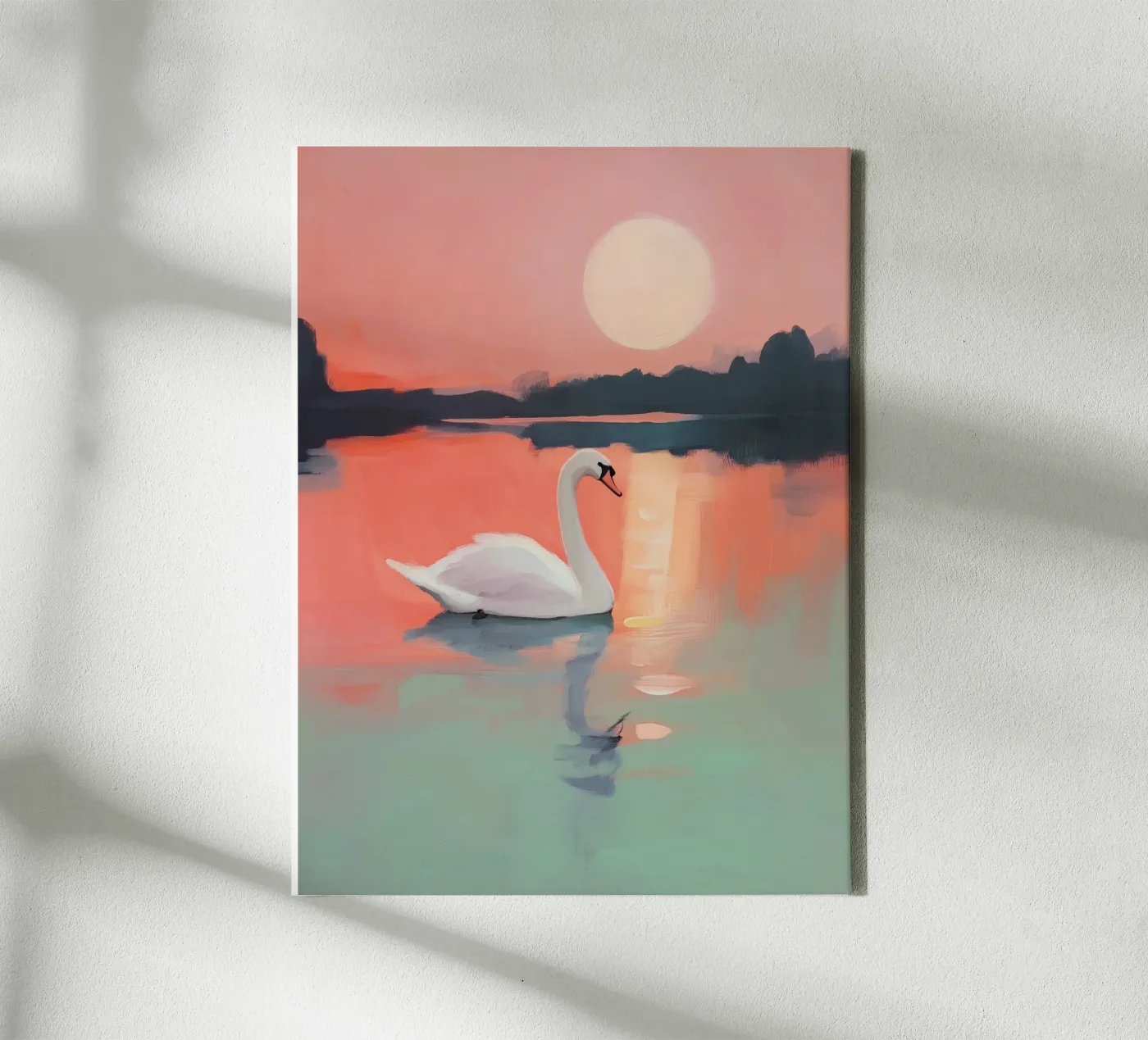 Sunset Harmony Leinwand von treechild