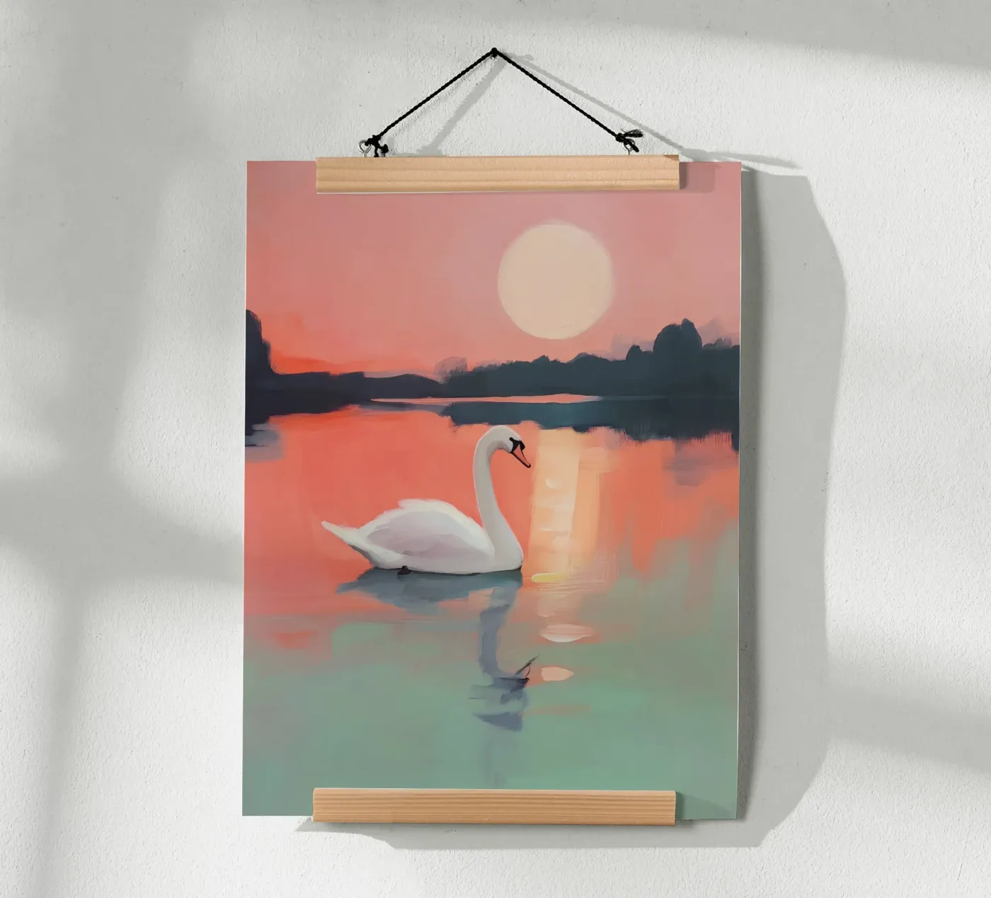Sunset Harmony Poster von treechild