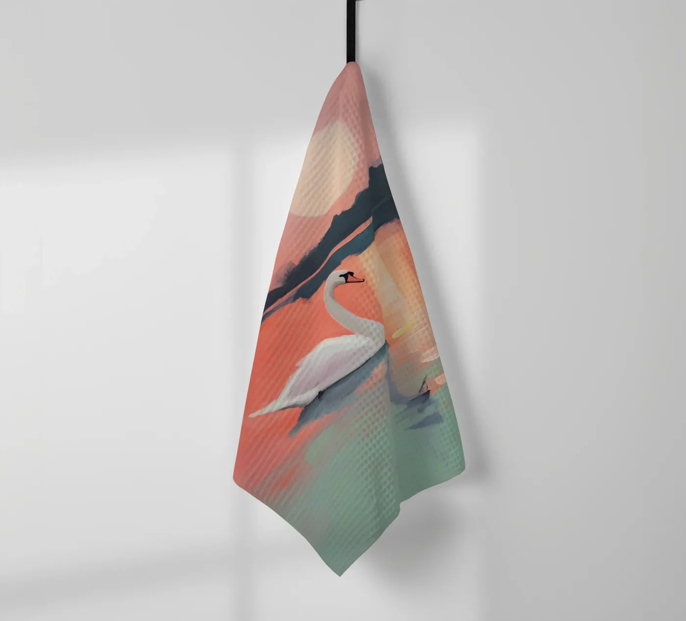 Sunset Harmony Geschirrtuch von treechild