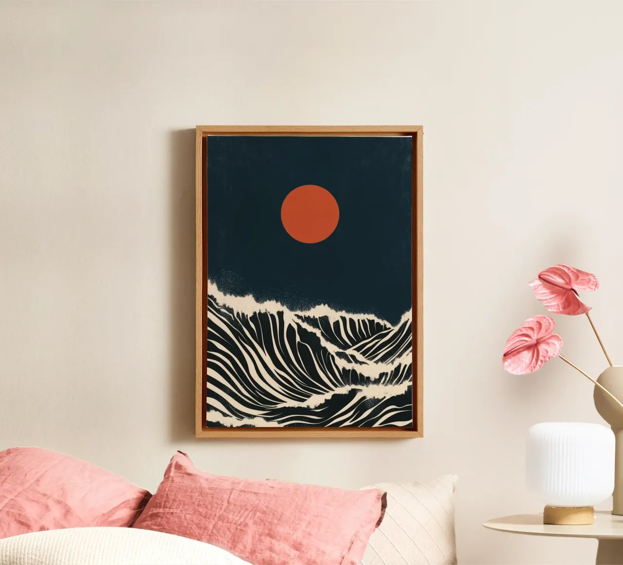 Rivoluzione creativa: lo spirito del Bauhaus tela con Cornice a cassetta da Nikis Art Studio