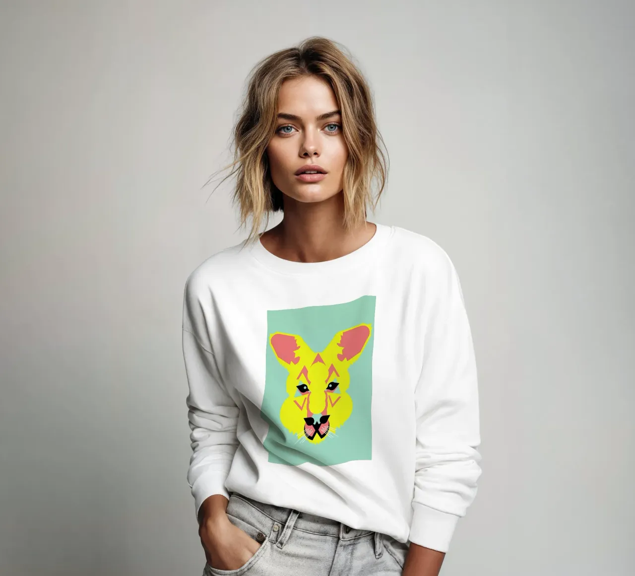Skippy The Bush Kangaroo felpa da Gareth Pollock Design