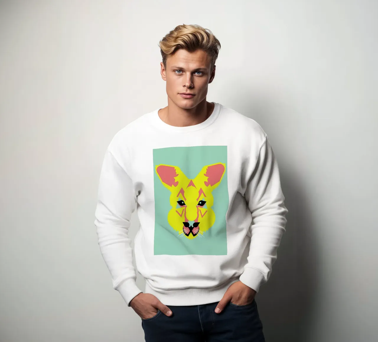 Skippy The Bush Kangaroo felpa da Gareth Pollock Design