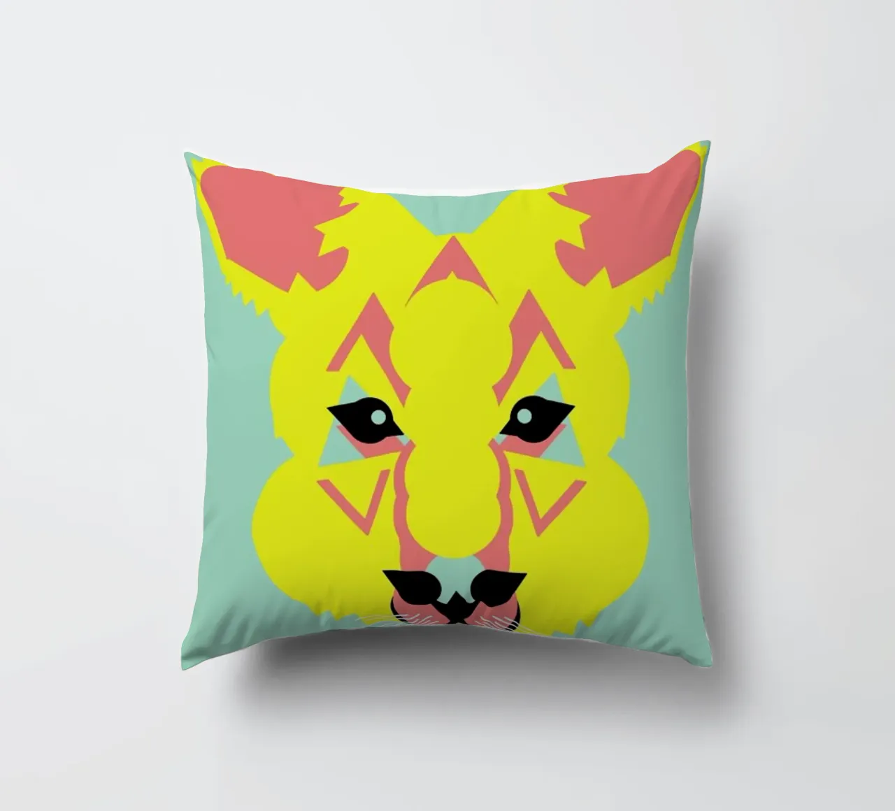 Skippy The Bush Kangaroo decorative cushion by Gareth Pollock Design