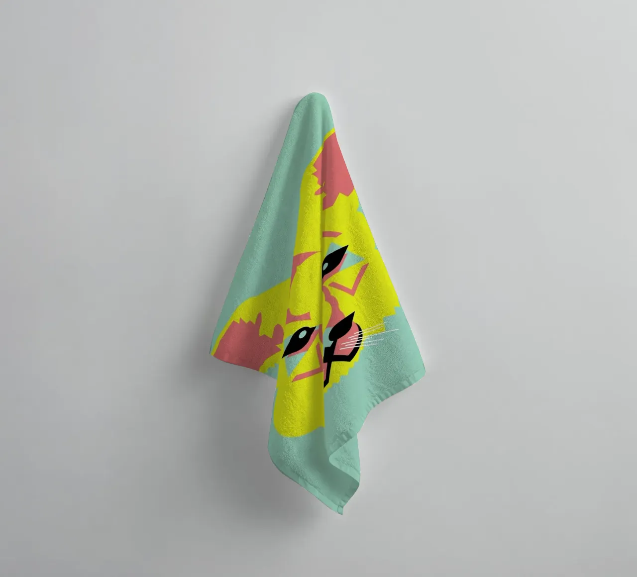 Skippy The Bush Kangaroo towel by Gareth Pollock Design