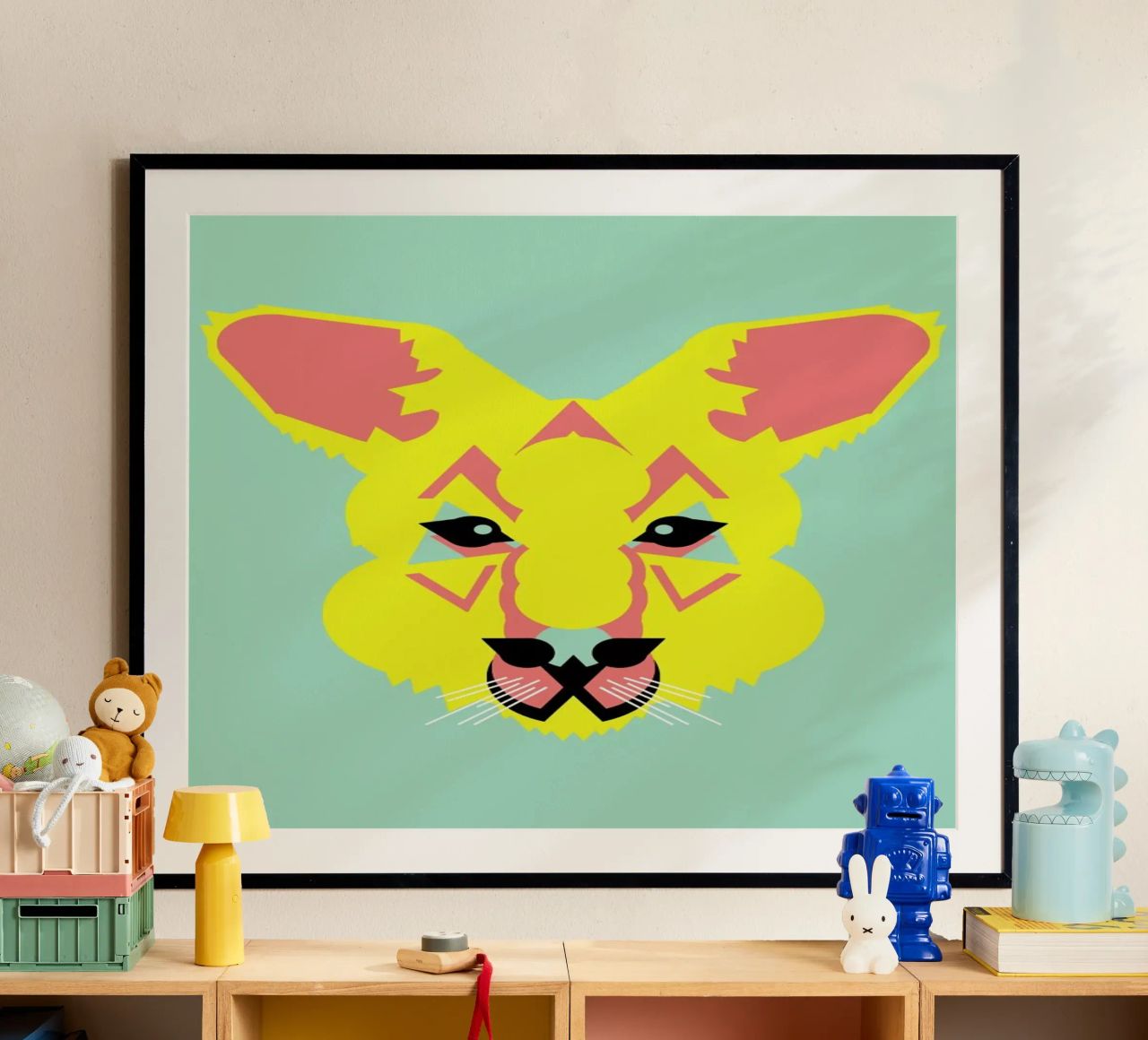 Skippy The Bush Kangaroo Poster von Gareth Pollock Design