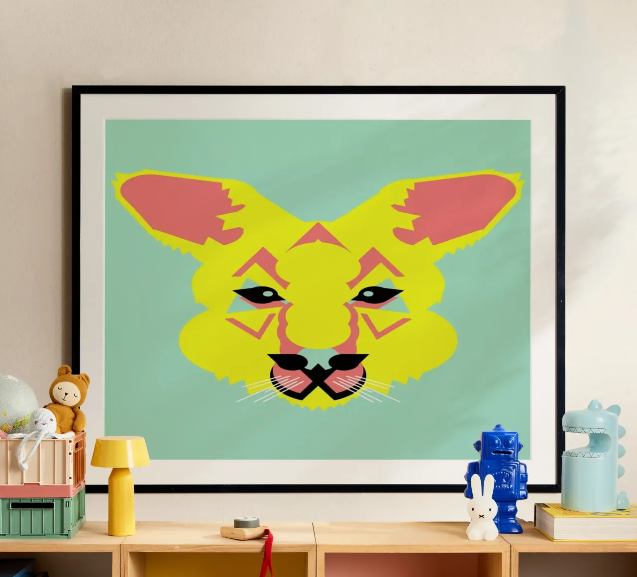Skippy The Bush Kangaroo poster da Gareth Pollock Design