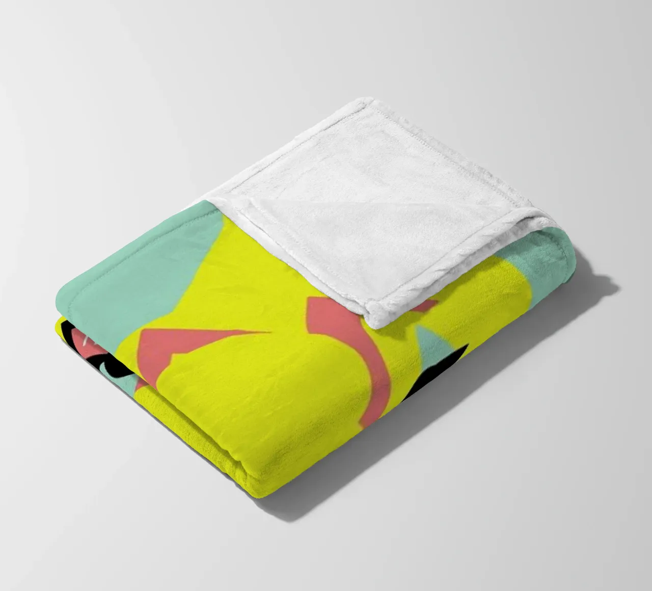 Skippy The Bush Kangaroo fleece blanket by Gareth Pollock Design