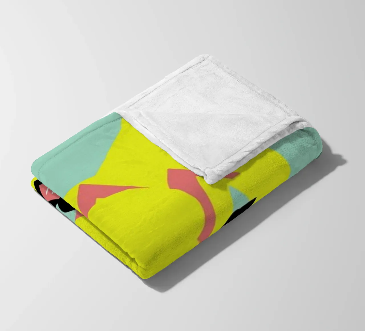 Skippy The Bush Kangaroo fleece blanket by Gareth Pollock Design