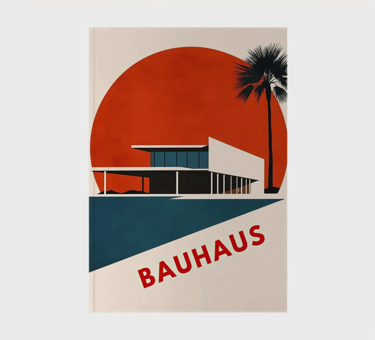 Bauhaus "Bauhaus-visies: De weg naar moderniteit" notitieboek van Nikis Art Studio