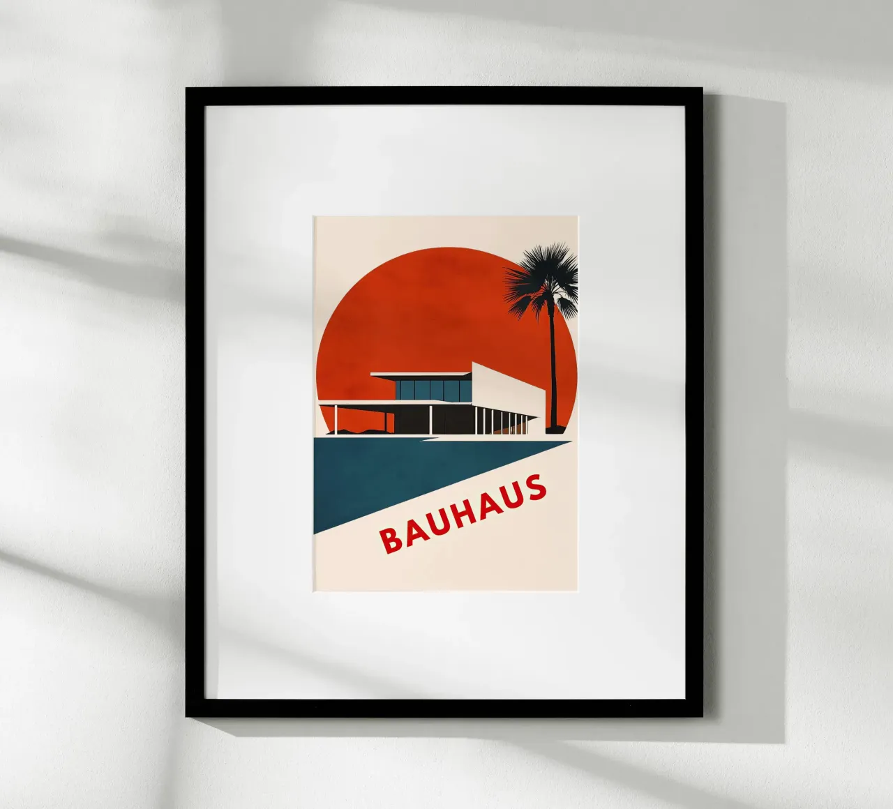 Bauhaus "Bauhaus Visions: The path to modernity" poster by Nikis Art Studio