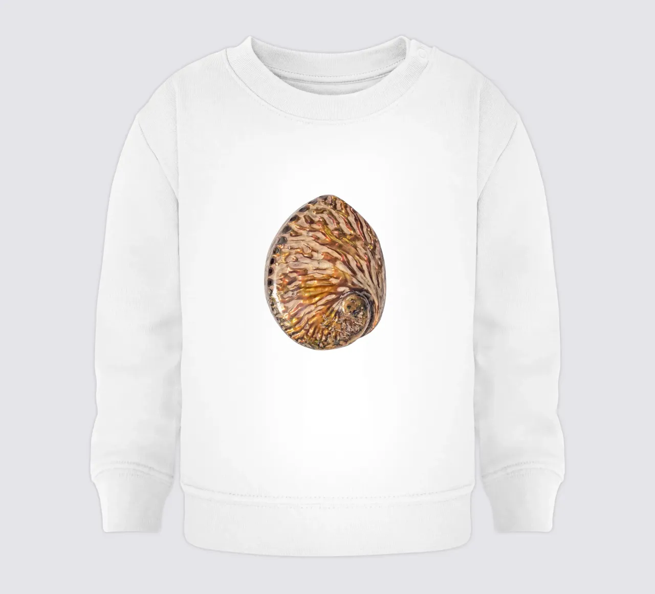 Conchiglia in madreperla felpa neonato da Curious Collections by Marielle Leenders