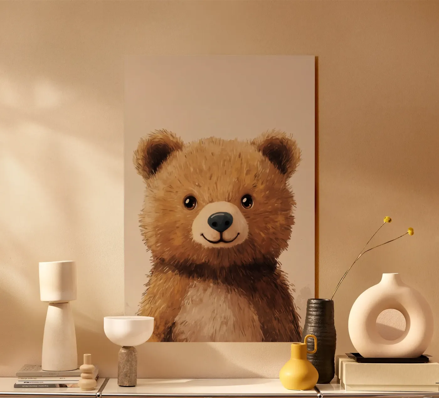 Eroe #1: Orso plexiglass da farbenhelden