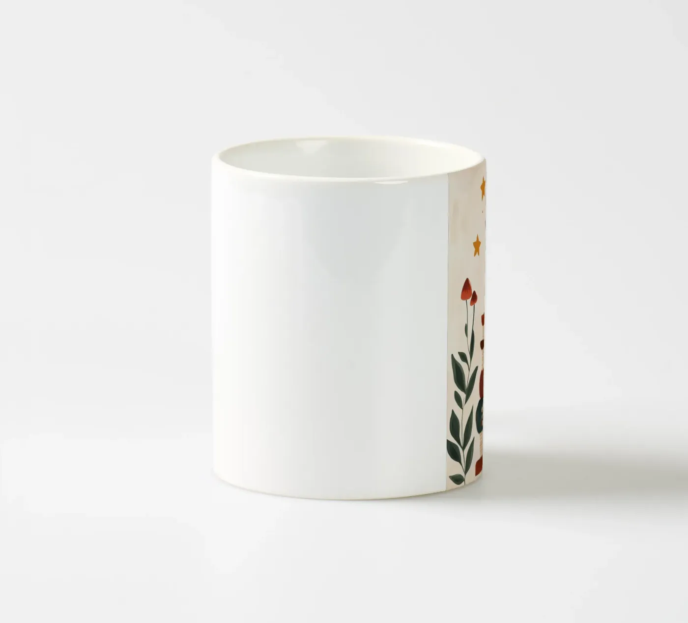 Book Stack Leopard ceramic mug by Kiki