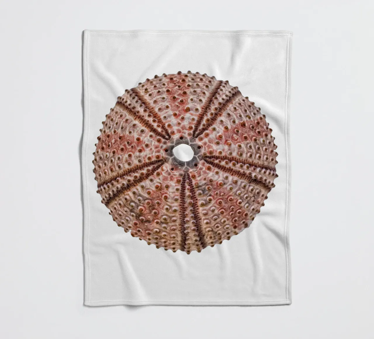 Seeigel Fleecedecke von Curious Collections by Marielle Leenders