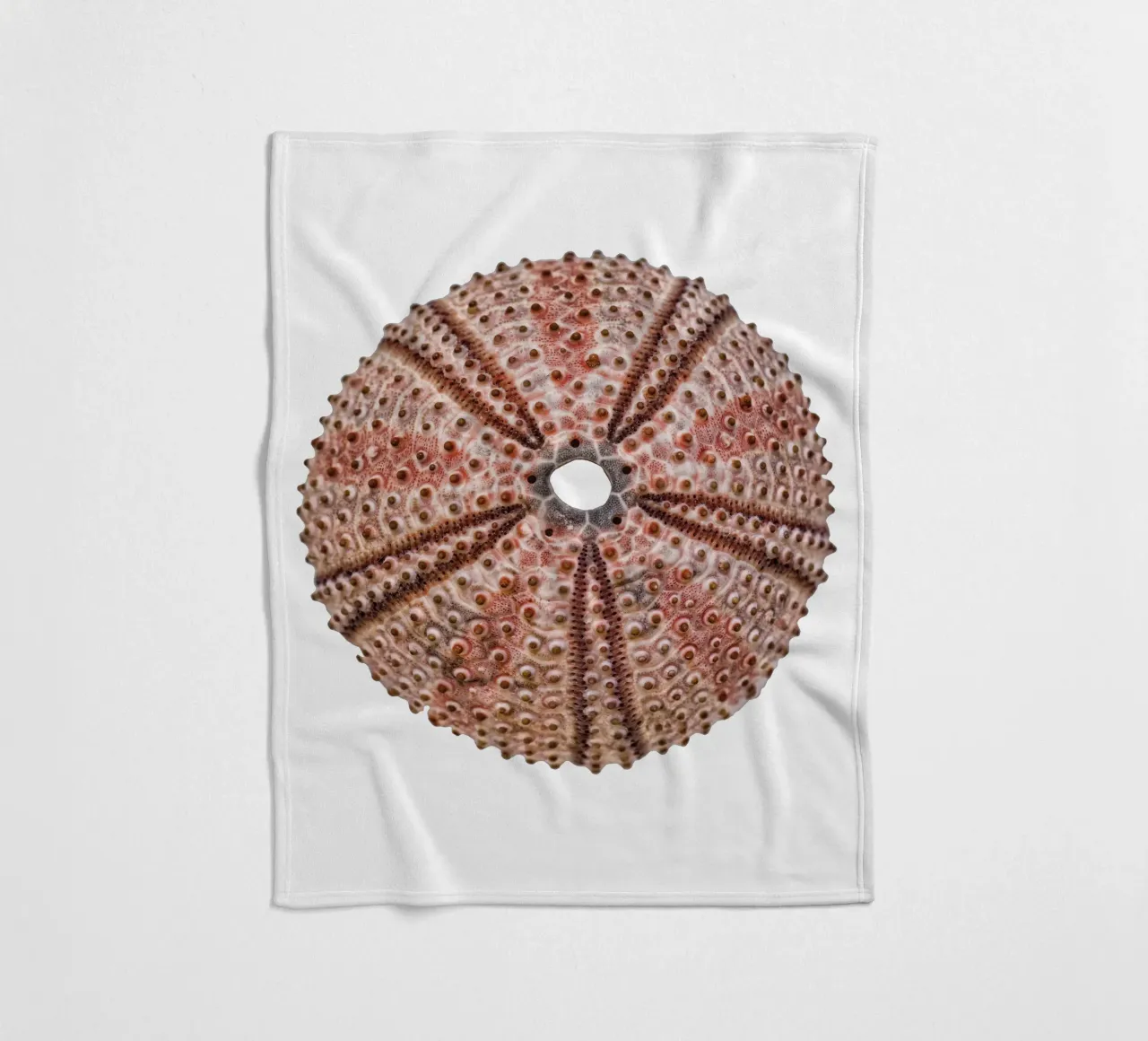 Seeigel Fleecedecke von Curious Collections by Marielle Leenders