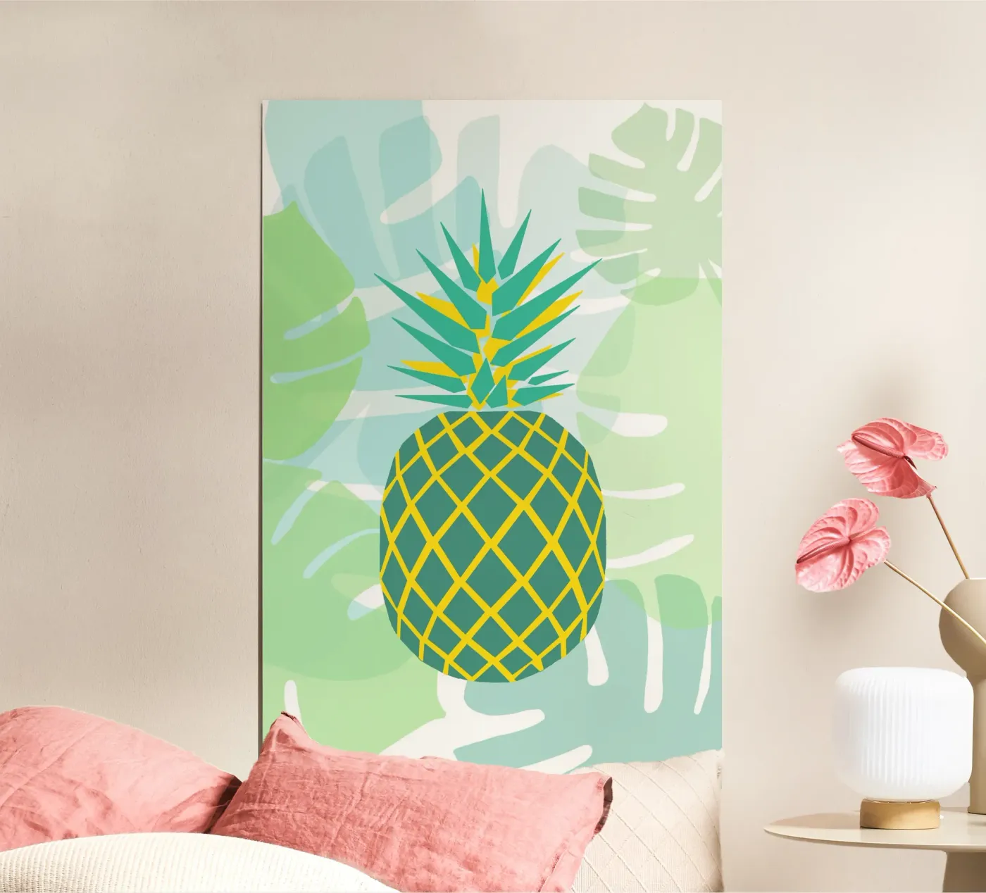 ananas vert poster by alexiableu
