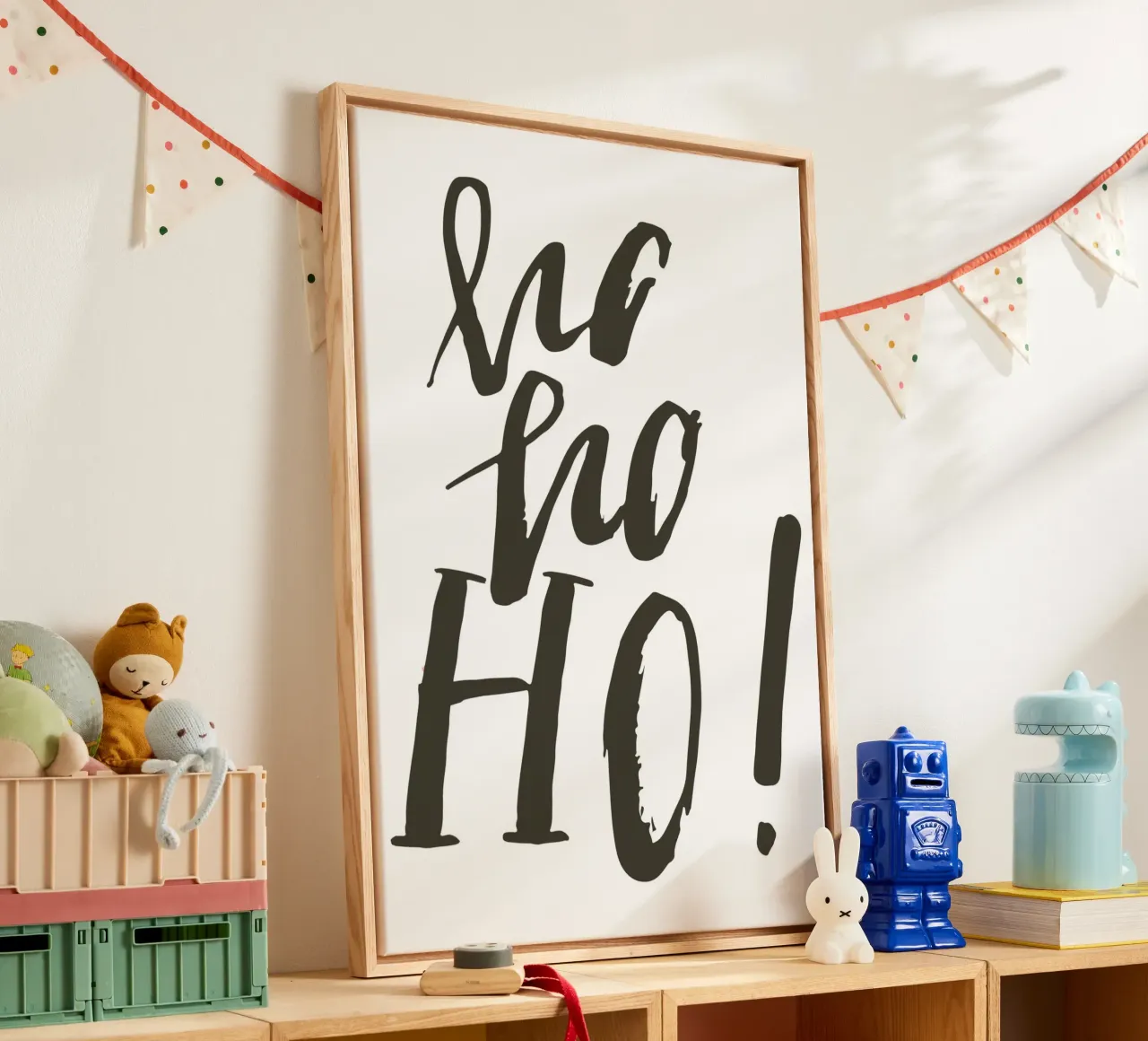 Ho Ho Ho canvas by artbox44