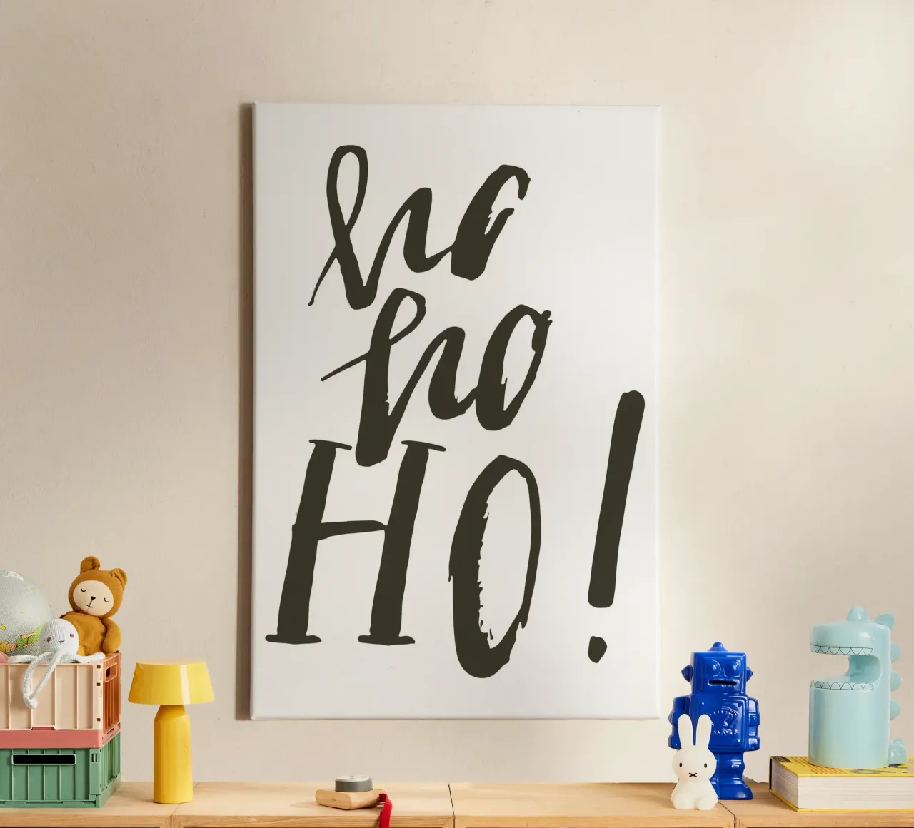 Ho Ho Ho canvas by artbox44