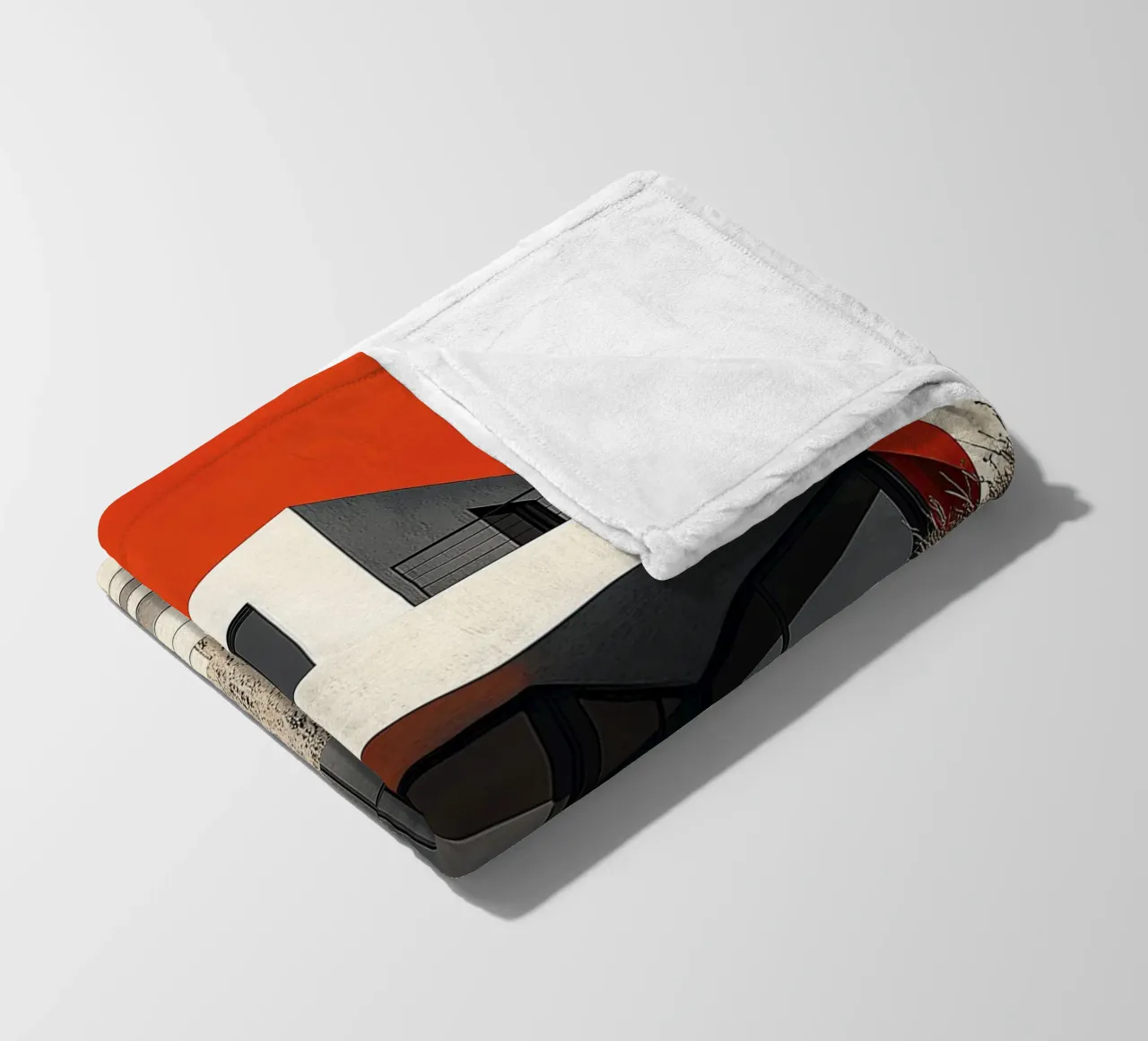 Bauhaus coperta in pile da Nikis Art Studio