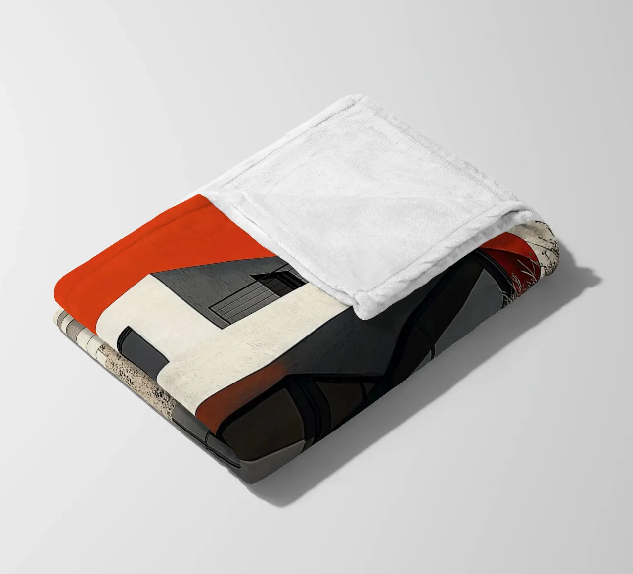 Bauhaus coperta in pile da Nikis Art Studio