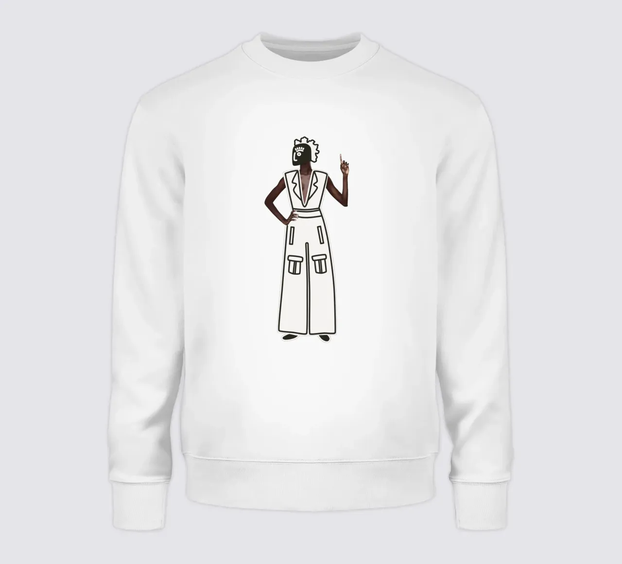 Vestitevi bene ma con semplicità felpa da amini54