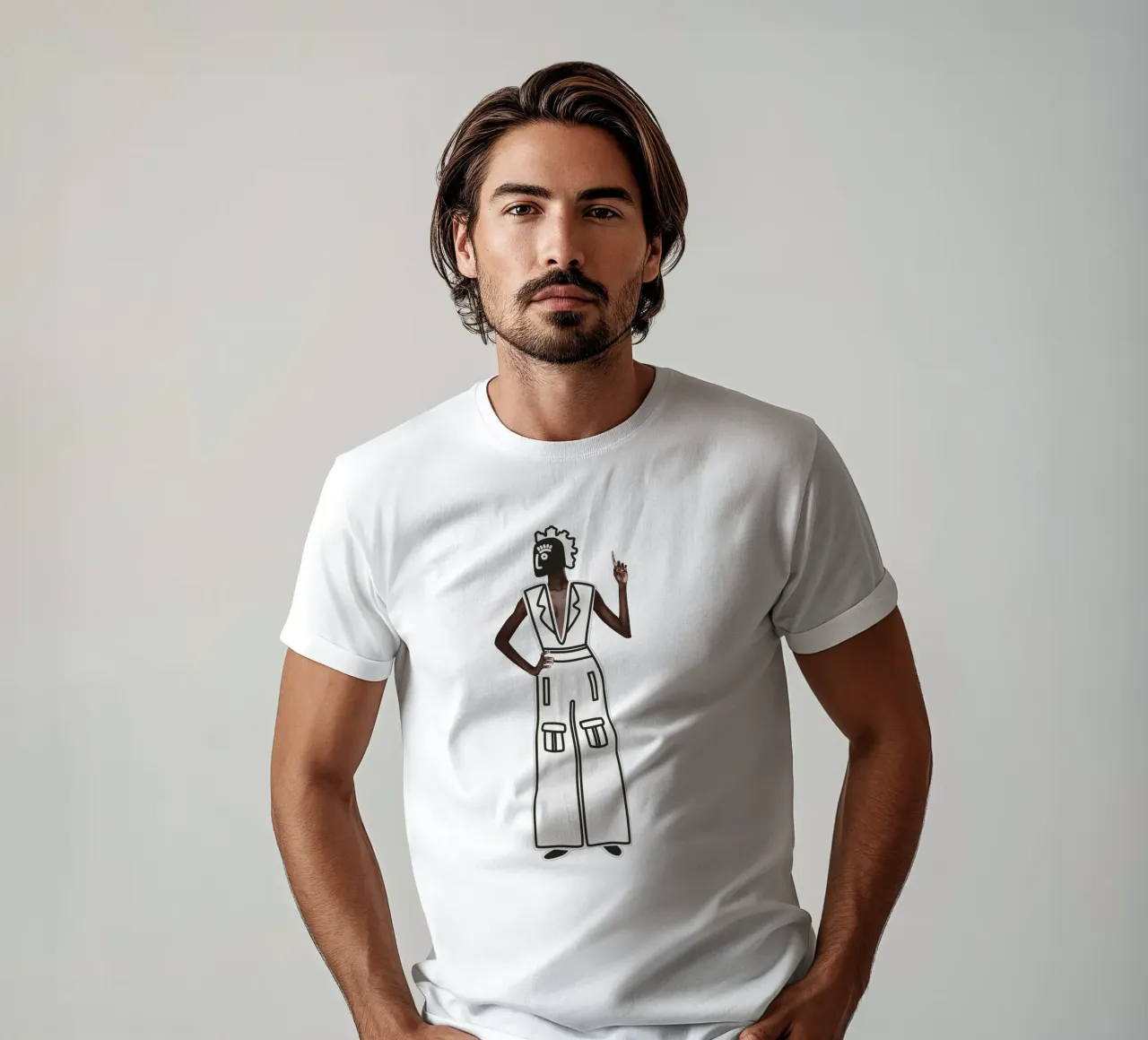 Vestitevi bene ma con semplicità t-shirt da amini54