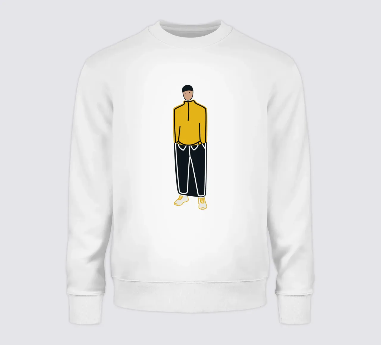 Mani in tasca felpa da amini54