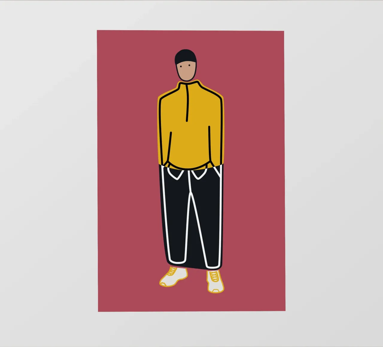 Hands in Pockets pvc cover by amini54