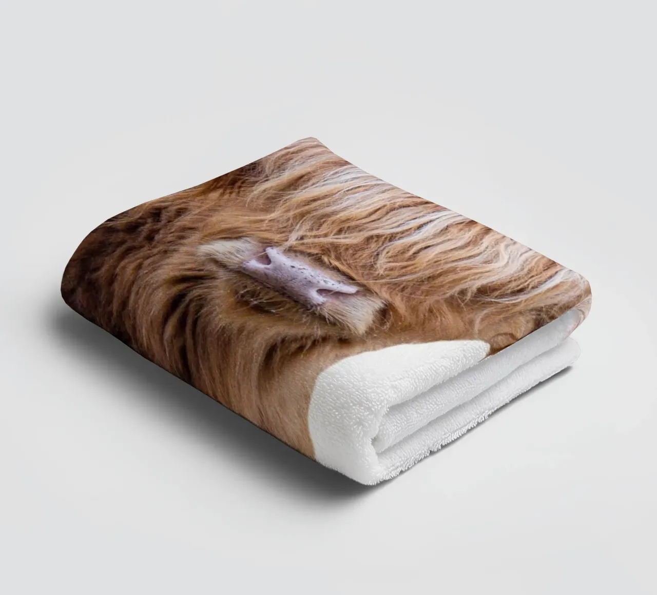 Mucca delle Highlands I asciugamano da bagno da Victoria Frost