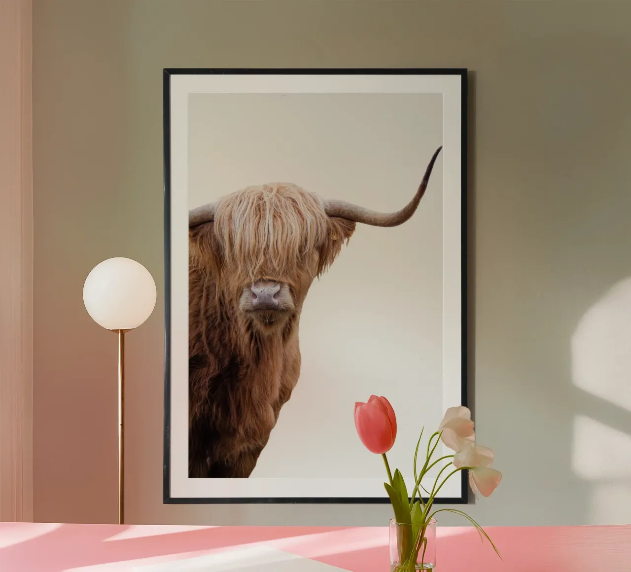 Highland Cow I hahnemühle by Victoria Frost