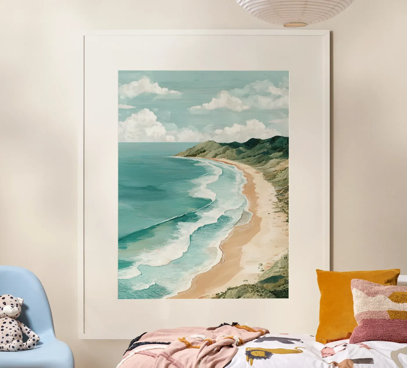 Soft Beach Seascape poster da LUMA