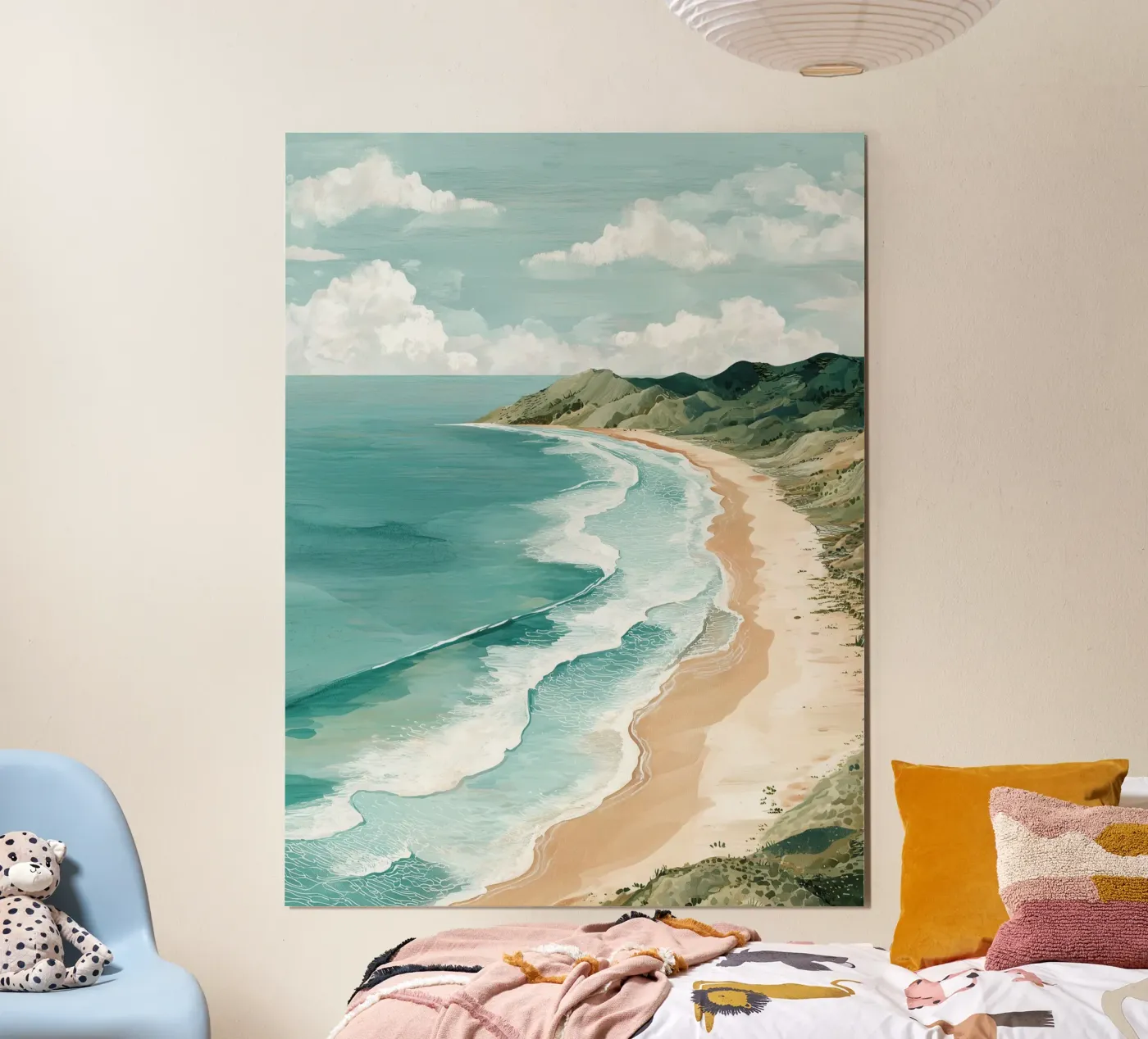 Soft Beach Seascape poster da LUMA