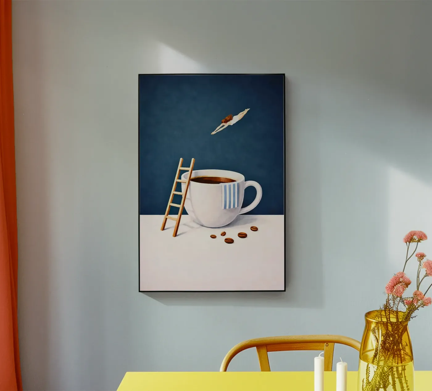 Surreal Coffee plexiglass da Seitz Michelle